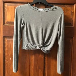 Long Sleeve Crop Top